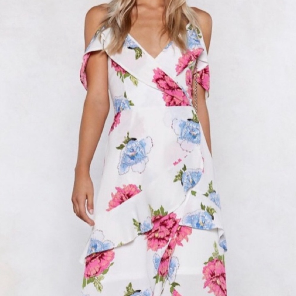 Nasty Gal high low summer dress